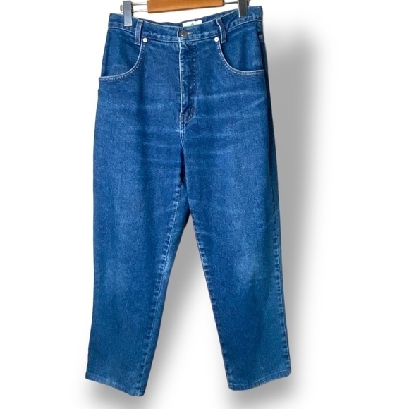 FRENCH DRESSING Straight Leg High Waist Medium Wash Jeans US Sz 10 - Picture 1 of 9